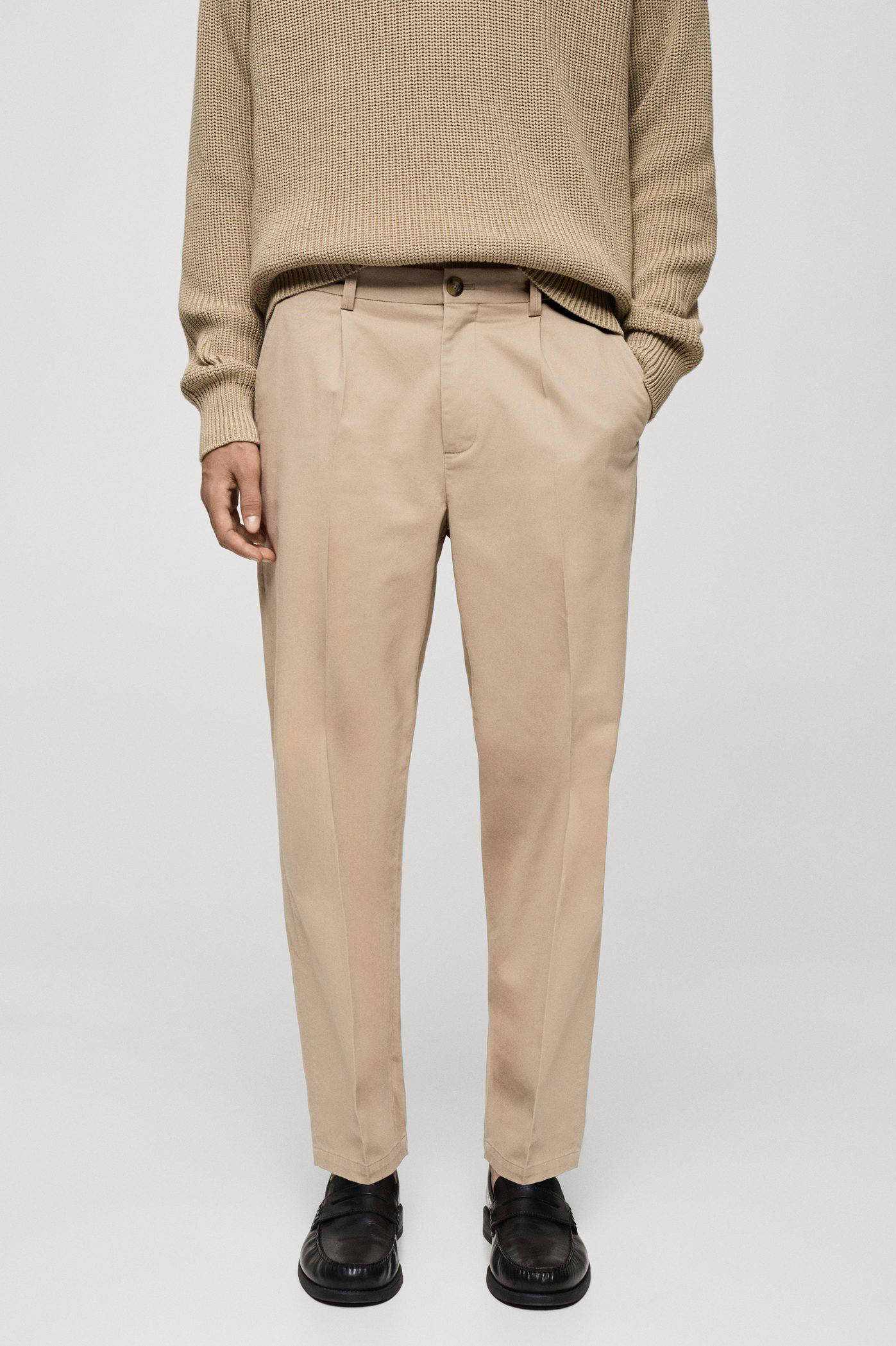 Mango Man regular fit chino beige