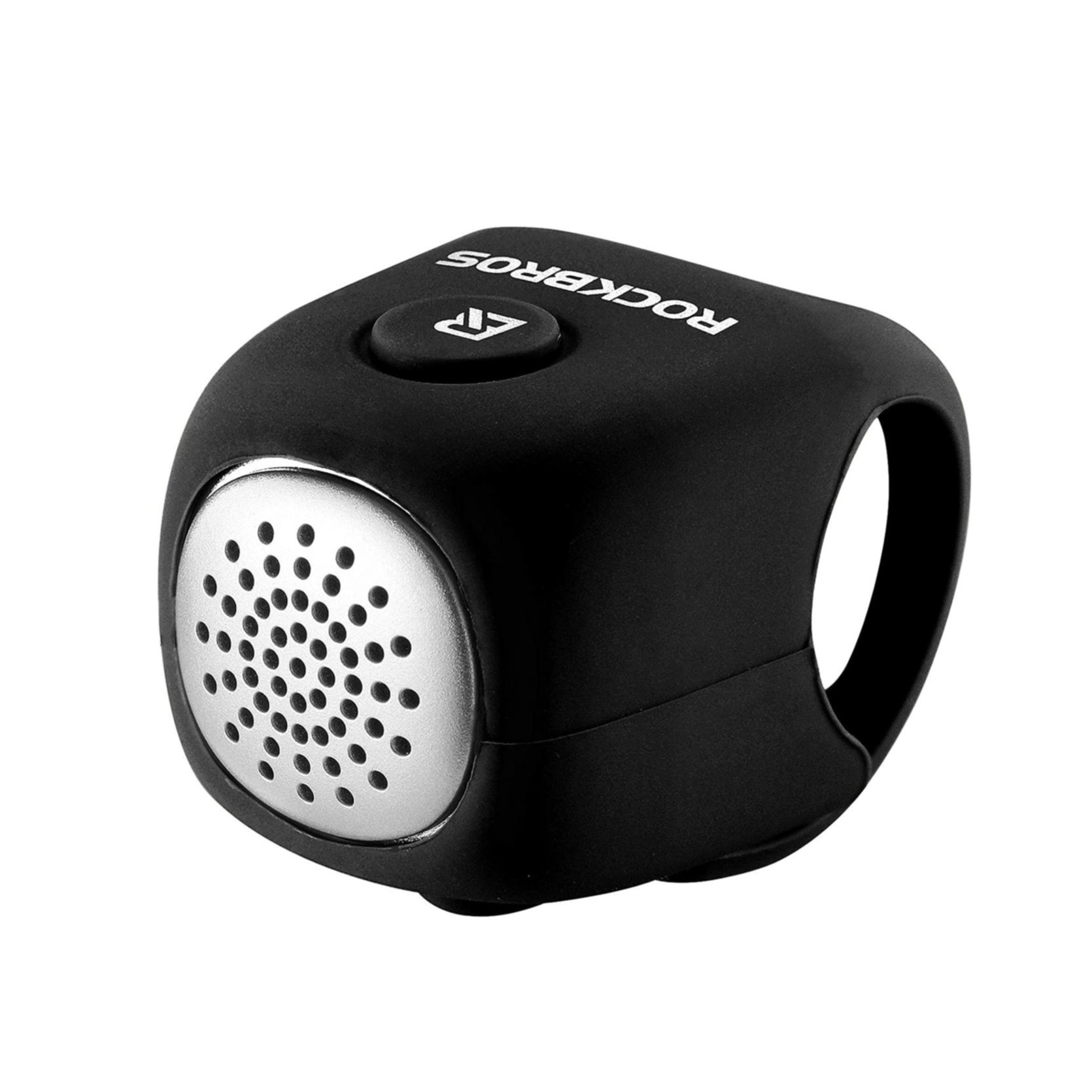 Universal Velo Glocke Elektrische Fahrrad Klingel Gravel Bike Hupe (inkl. CR2032 Batterie) - Schwarz