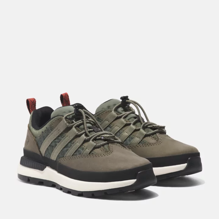 Sapato Euro Trekker Low Infantil na cor cinza