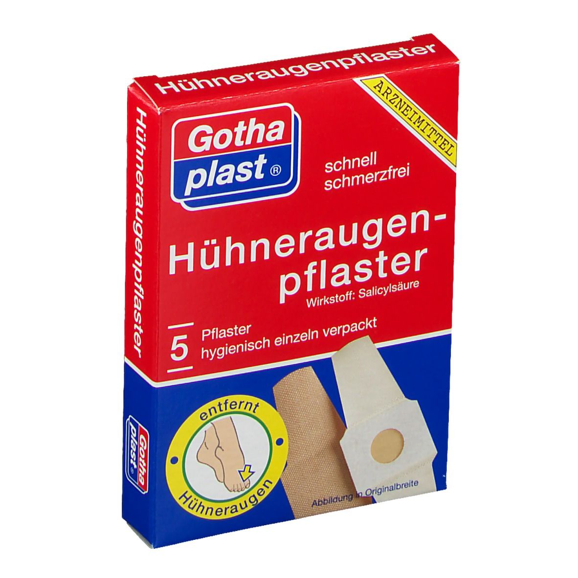 GothaPlast® Hühneraugenpflaster 2 cm x 6 cm