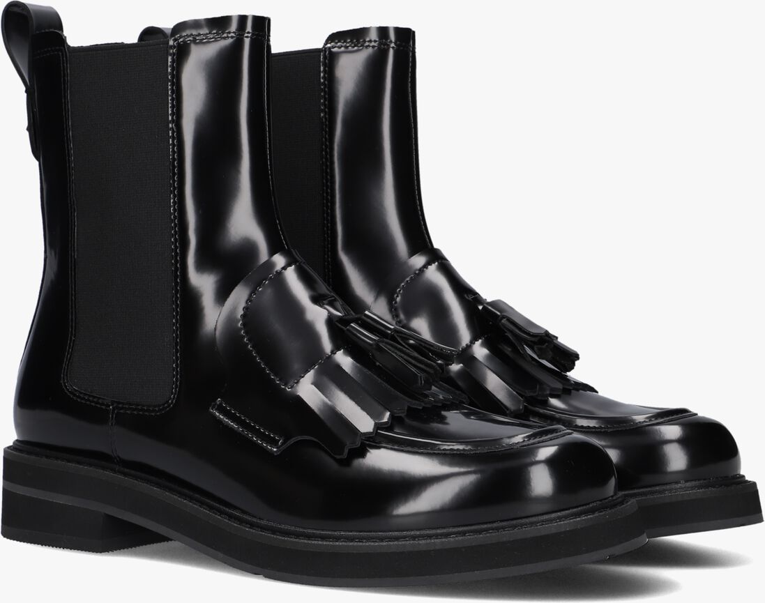 zwarte stefano lauran chelsea boots st3046
