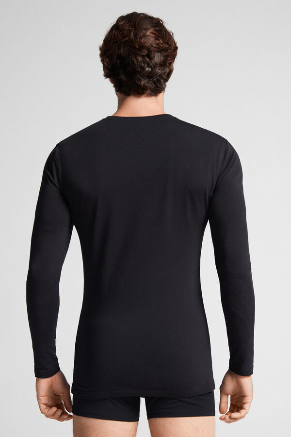 Camiseta de manga comprida Supima Stretch