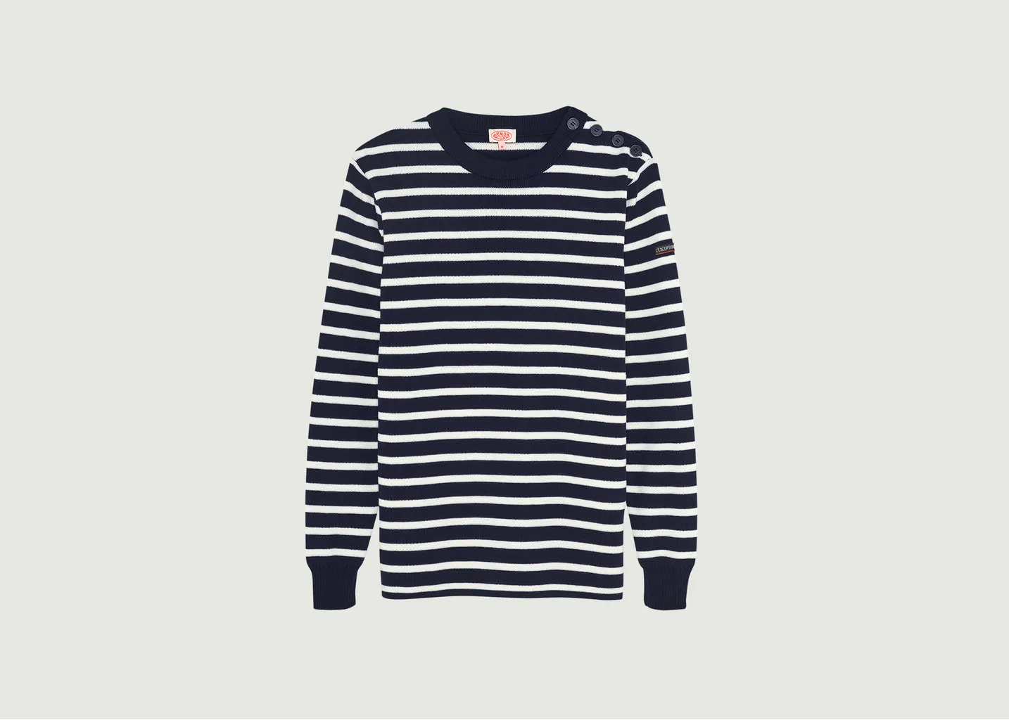 Pull marin collaboration 10 ans L'Exception x Armor-Lux L'Exception Paris