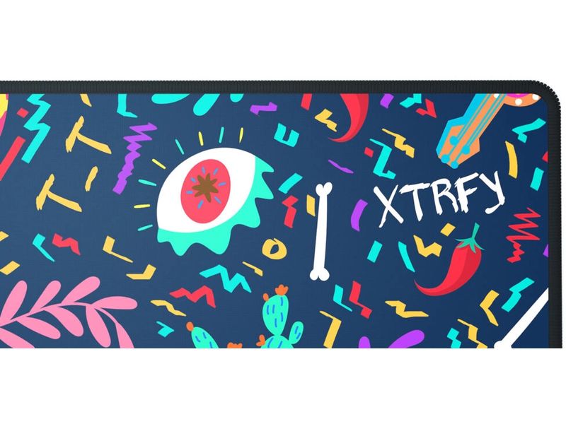Cherry Gaming-Mausmatte XTRFY GP5 Fiesta XL Gaming Mousepad in XL-Grösse