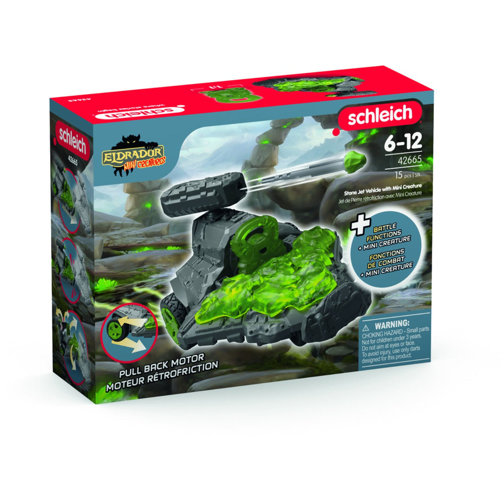Køb Schleich Stone Jet Køretøj Med Mini-Kreatur