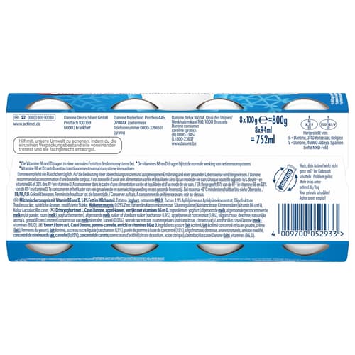 Actimel Winter-Edition Apfel/Zimt