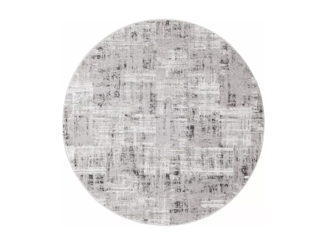 Tapis 125x125 gris Davos Miracle