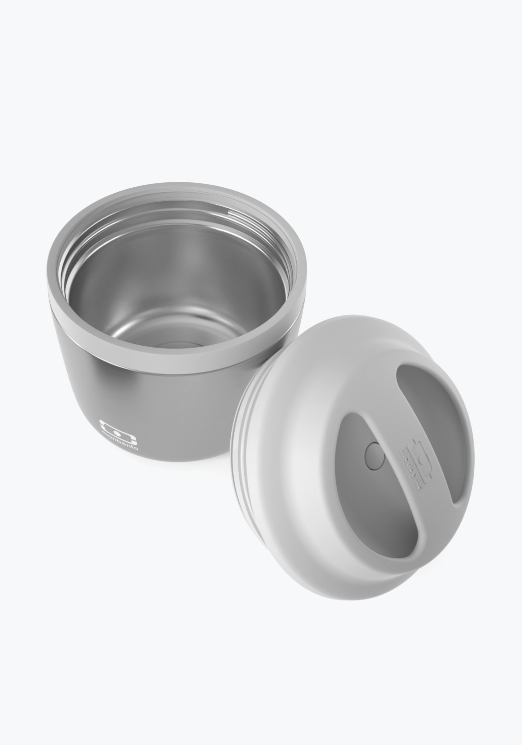 Monbento Element Thermo-Lunchbox Metallic Silver