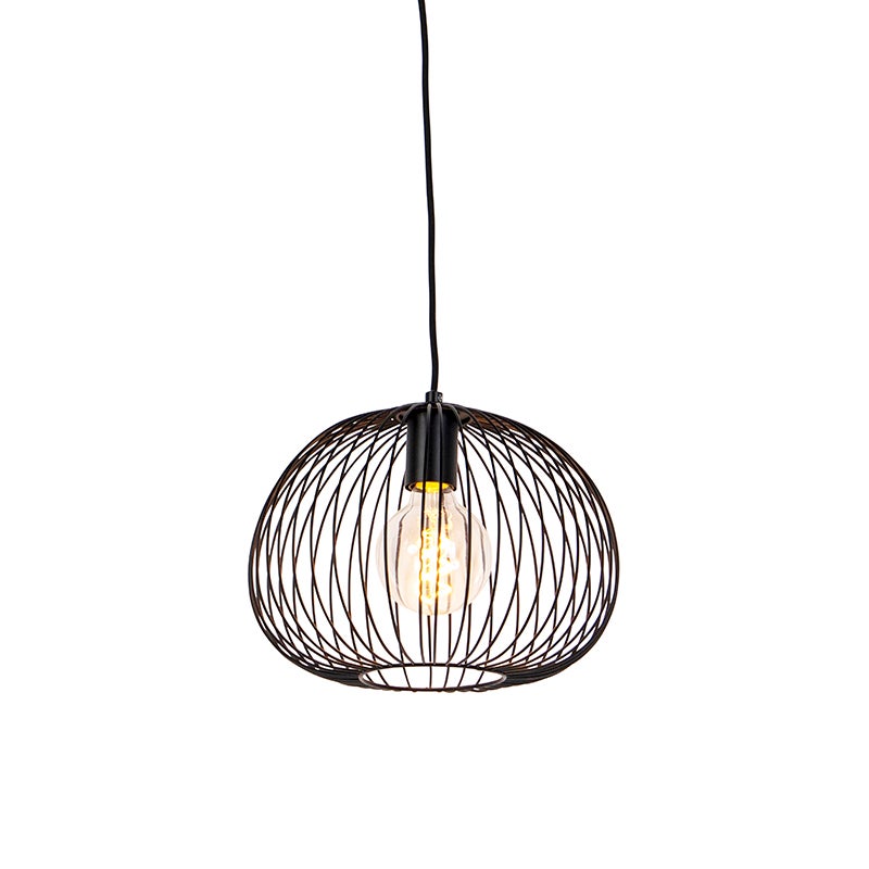 Design hanglamp zwart - Wire Dough