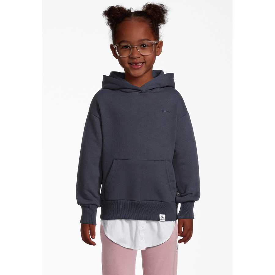 New Life Hoodie Hoodie Kapuzen Pullover mit Shirt Blau