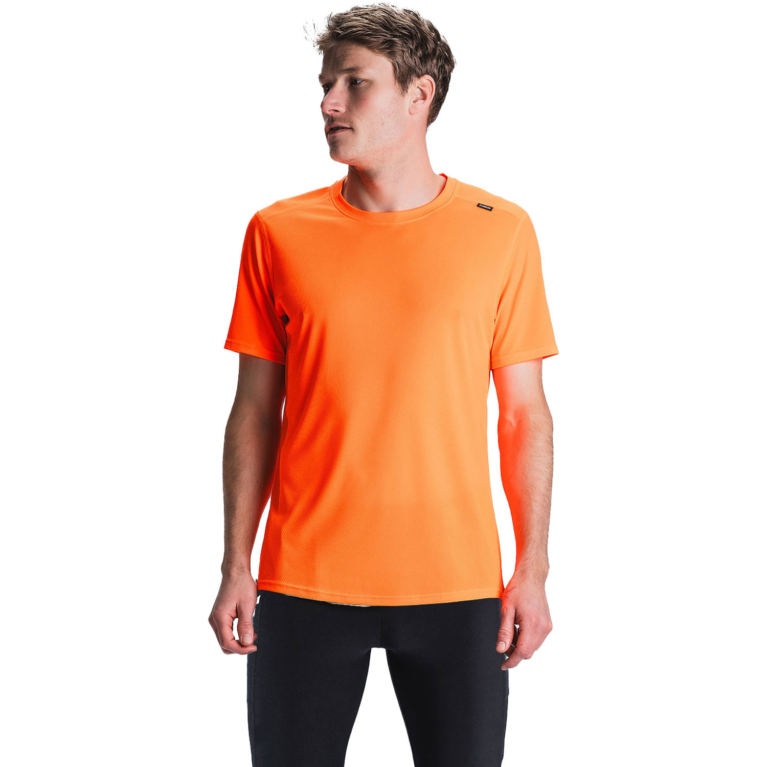 Fusion Run Shirt Short Tight Set Men