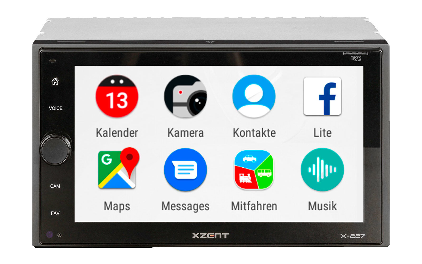 Xzent X-227 DAB+ Infotainmentsystem inkl. Apple CarPlay