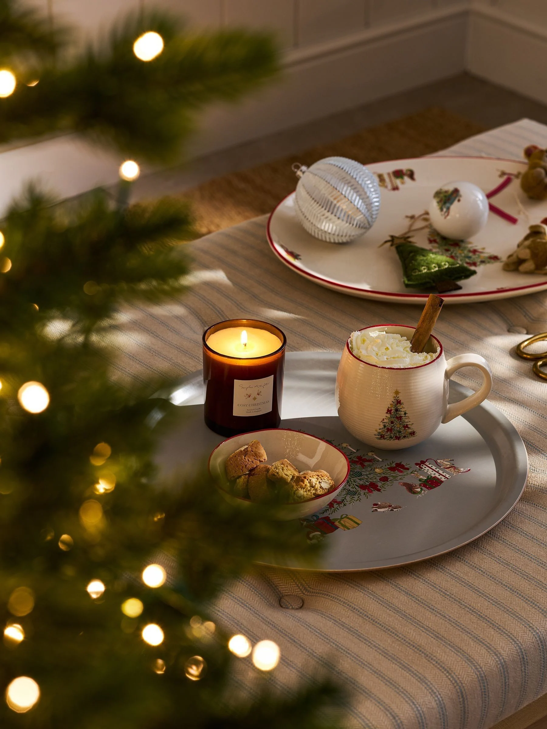 Sophie Allport Knusse Kerstmis Aardewerk Mok