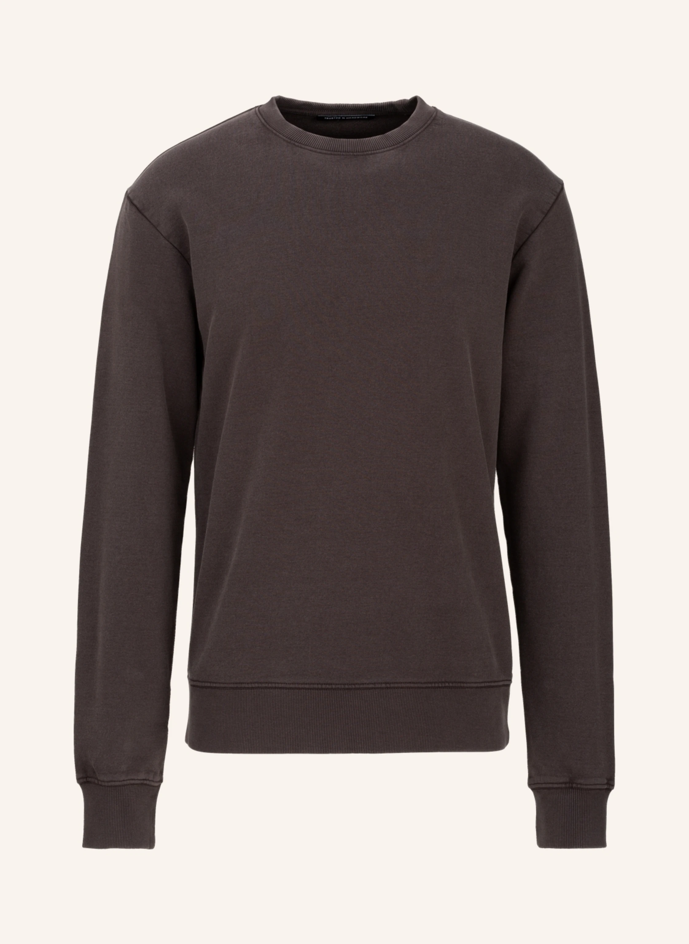 TRUSTED HANDWORK Round Neck 1/1-Sleeve Sweatshirt