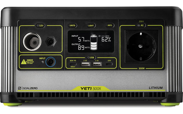 GoalZero Yeti 500X Ladegerät