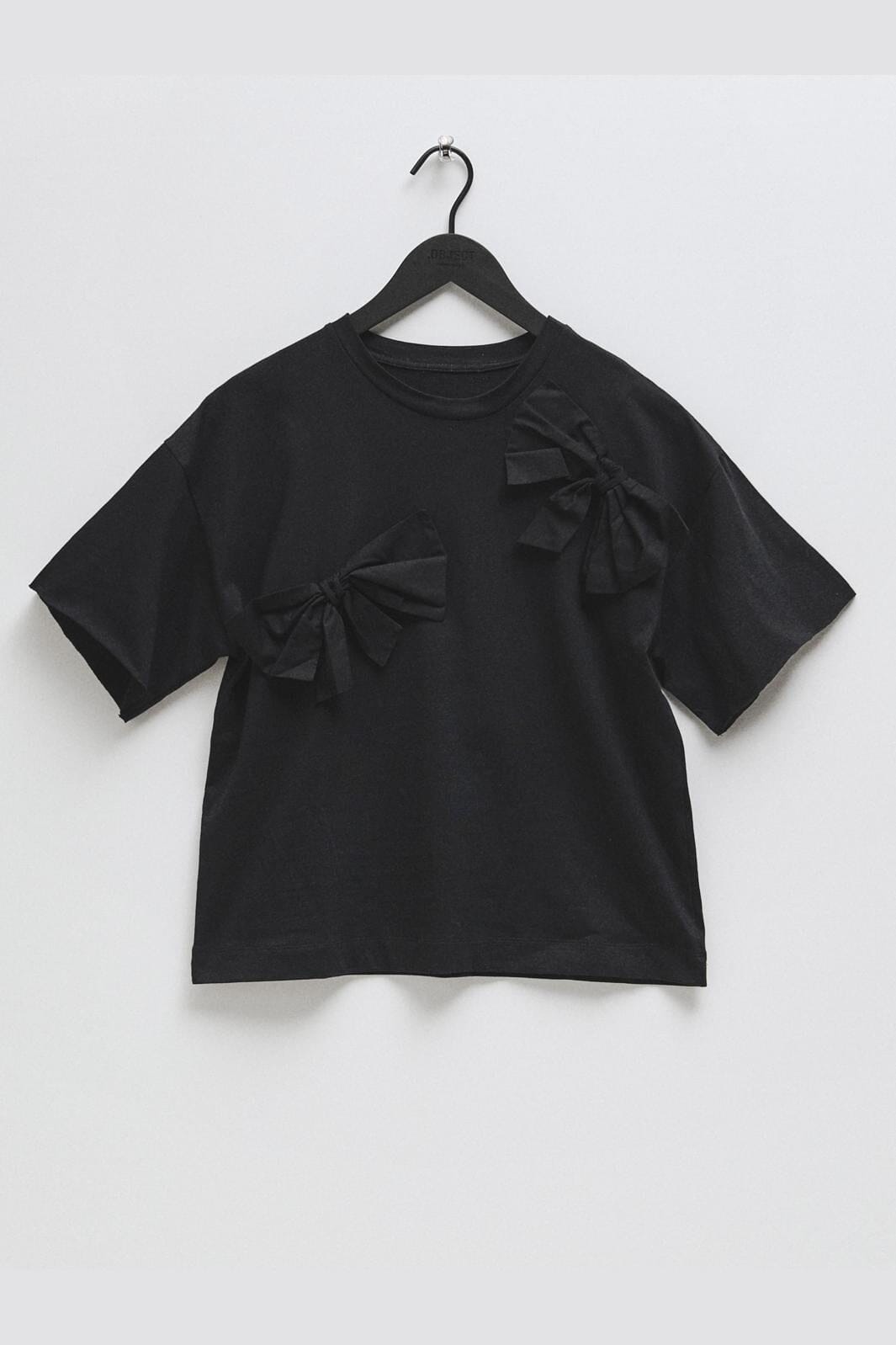 Object Objklara Ss Ow Bow Tee Ott 4672751 black