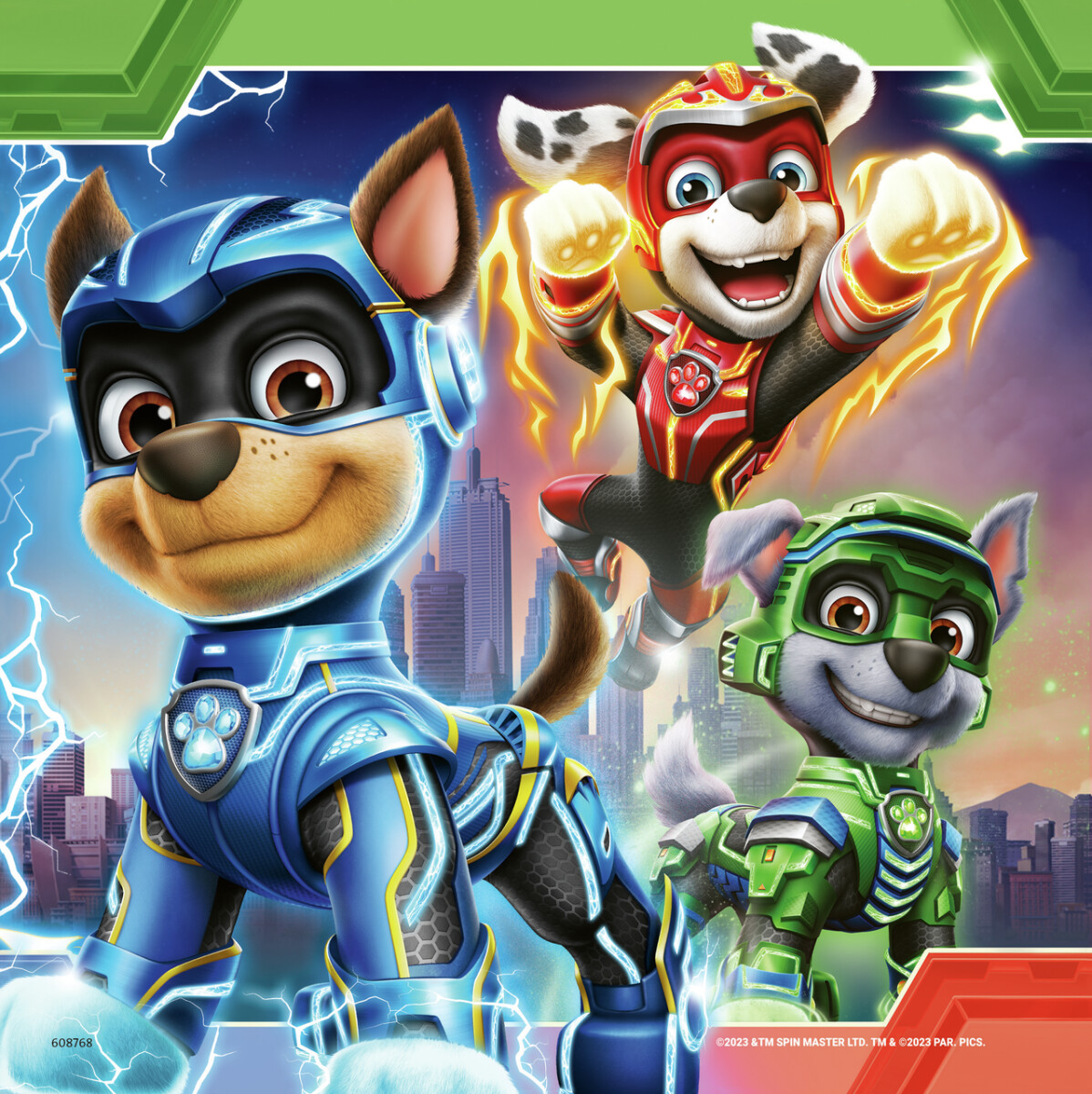 Paw Patrol Puslespil - Mighty Movie - 3X49 Brikker - Ravensburger