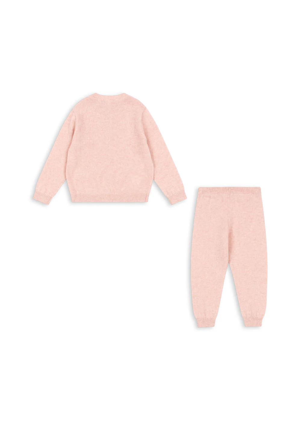 dio cashmere sæt - ROSE MELANGE - 2Y