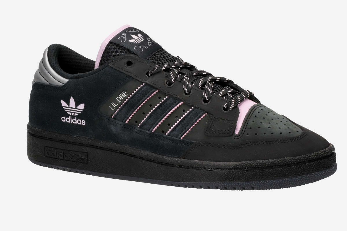 adidas Skateboarding x Lil Dre Centennial 85 Lo ADV Schuh (core black clear pink)