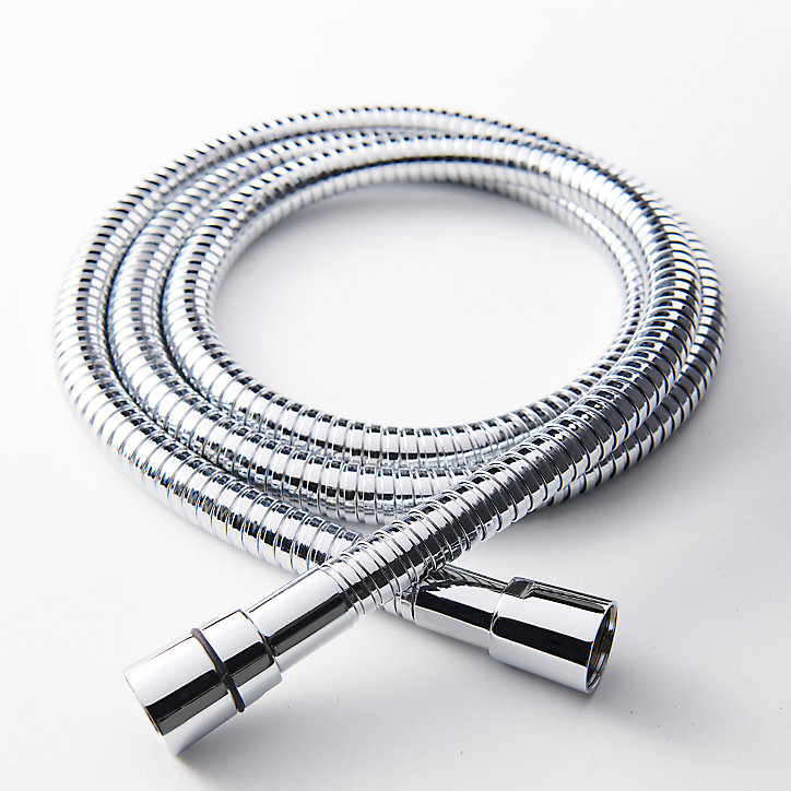 Flexible de douche laiton chromé GoodHome 1,5 m