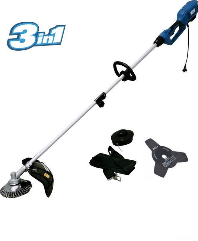 Borg Elektrische Bosmaaier 1200 Watt - 3 in 1 - inclusief onkruidborstel