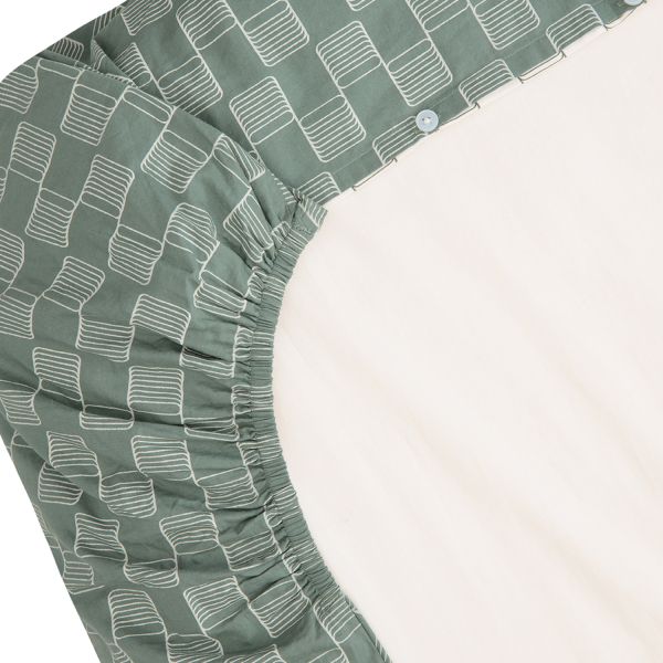 Witlof For Kids Sticky Stripes Tuck-Inn Dekbedovertrek - 100 x 135 cm