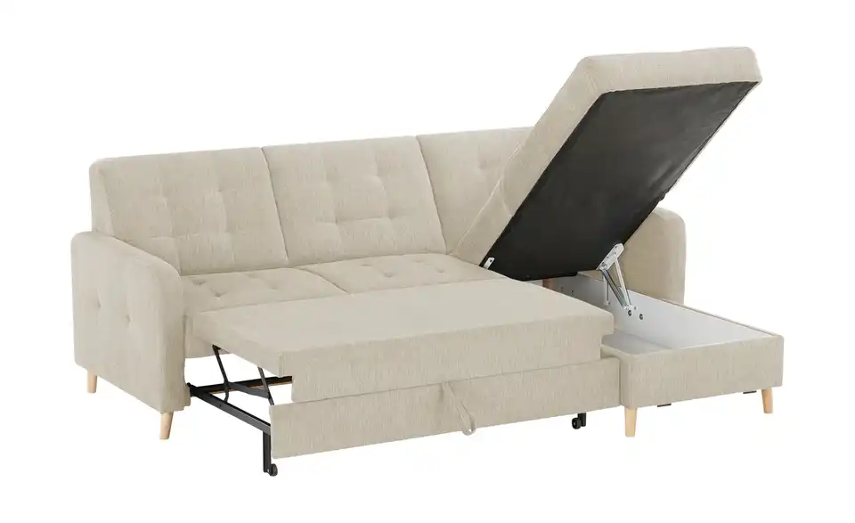 Ecksofa Venus Beige rechts
