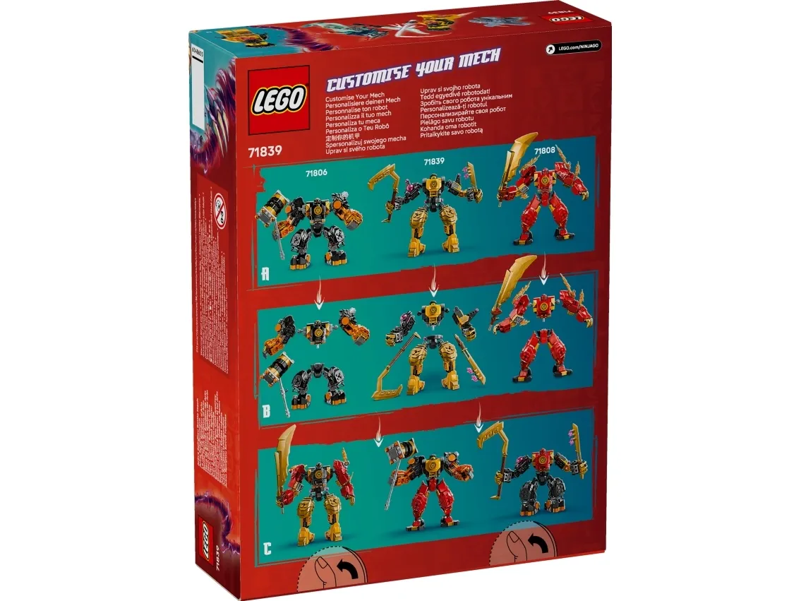 LEGO Ninjago 71839 Arins Spinjitzu-kamprobot