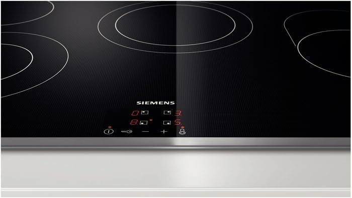 Siemens ET845HH17 iQ300 Kochfeld / 79.5 cm / touchControl-Bedienung / Digitales Funktionsdisplay / schwarz