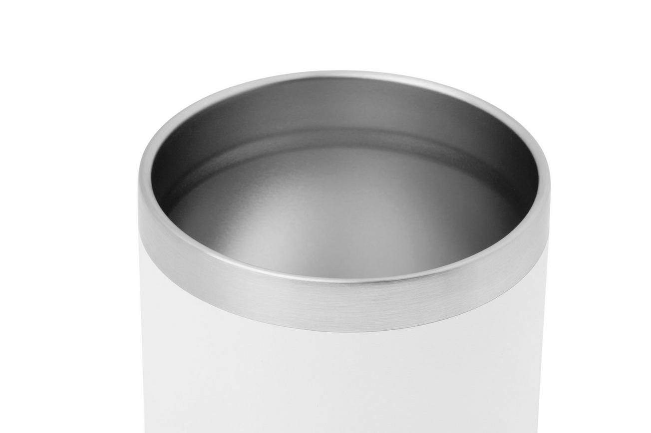 Yeti Rambler Stackable Lowball 10oz Mag Slider Lid, White, stapelbare thermosbeker met deksel, 295 ml