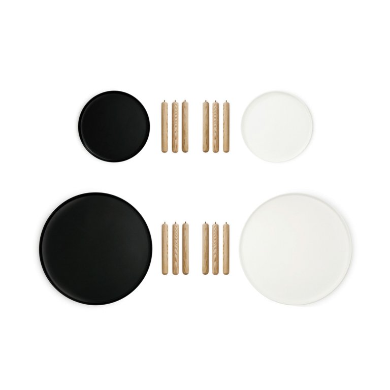 Normann Copenhagen Tablo salontafel small 50 zwart
