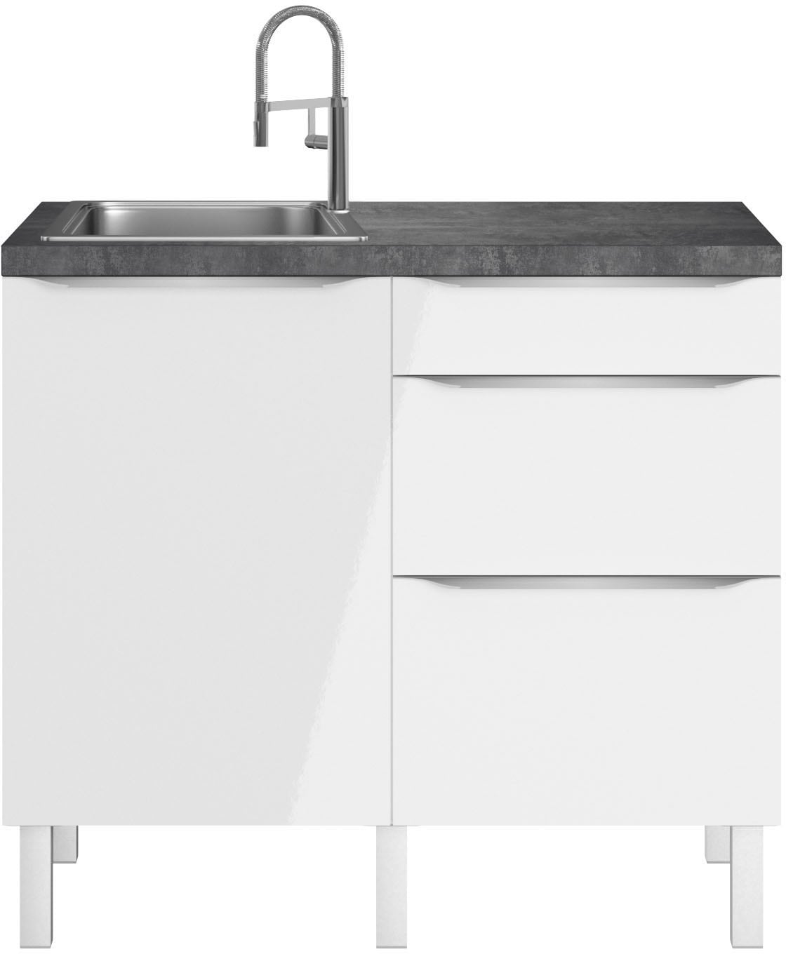OPTIFIT Pantryküche »Lilly2« Breite 100 cm