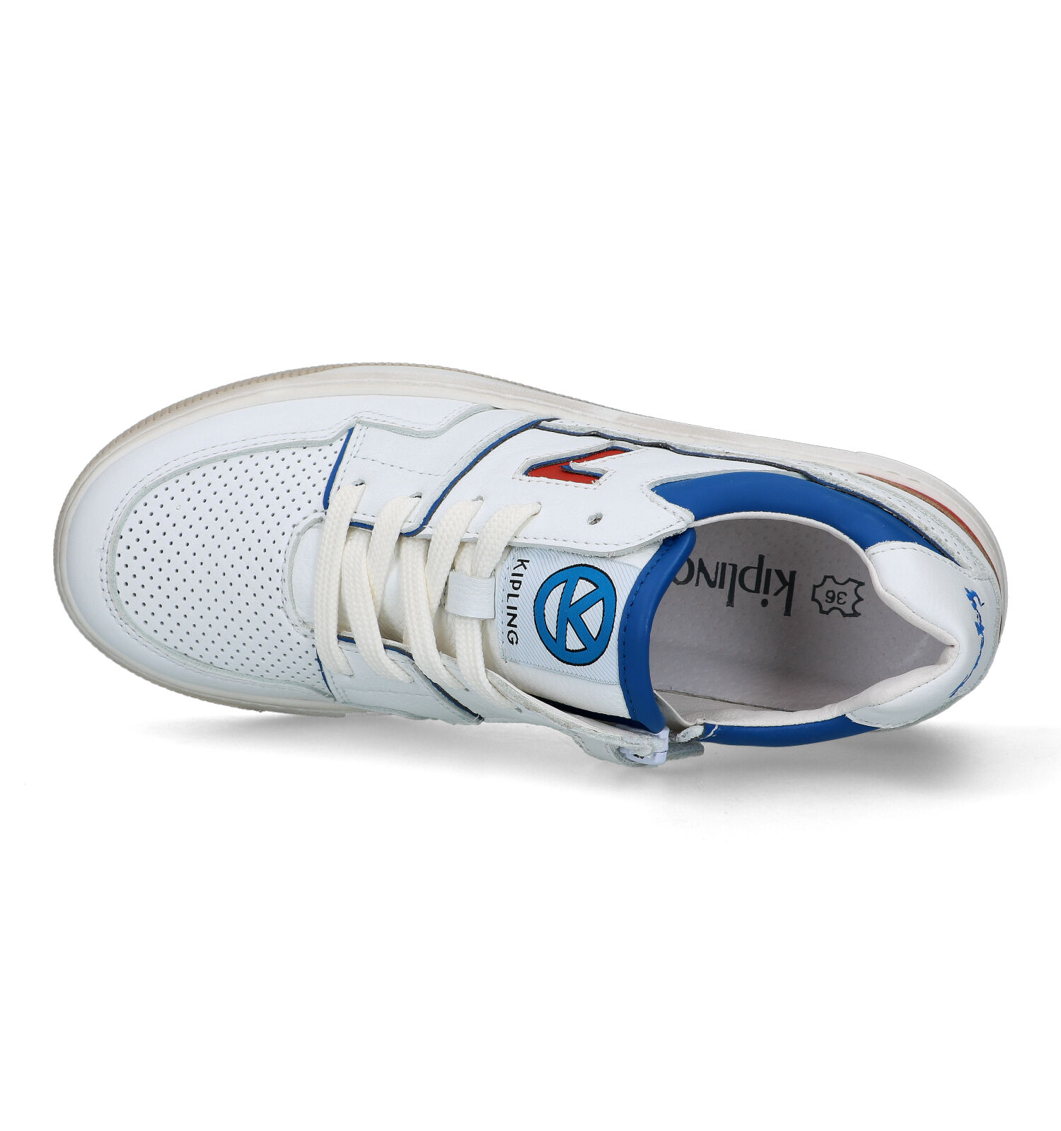 Veterschoenen wit