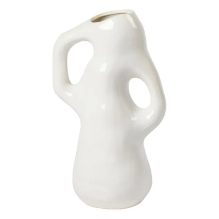 Broste Copenhagen Vase en grès Isolde | Blanc