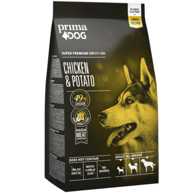 PrimaDog All Adult au poulet pour chien adulte