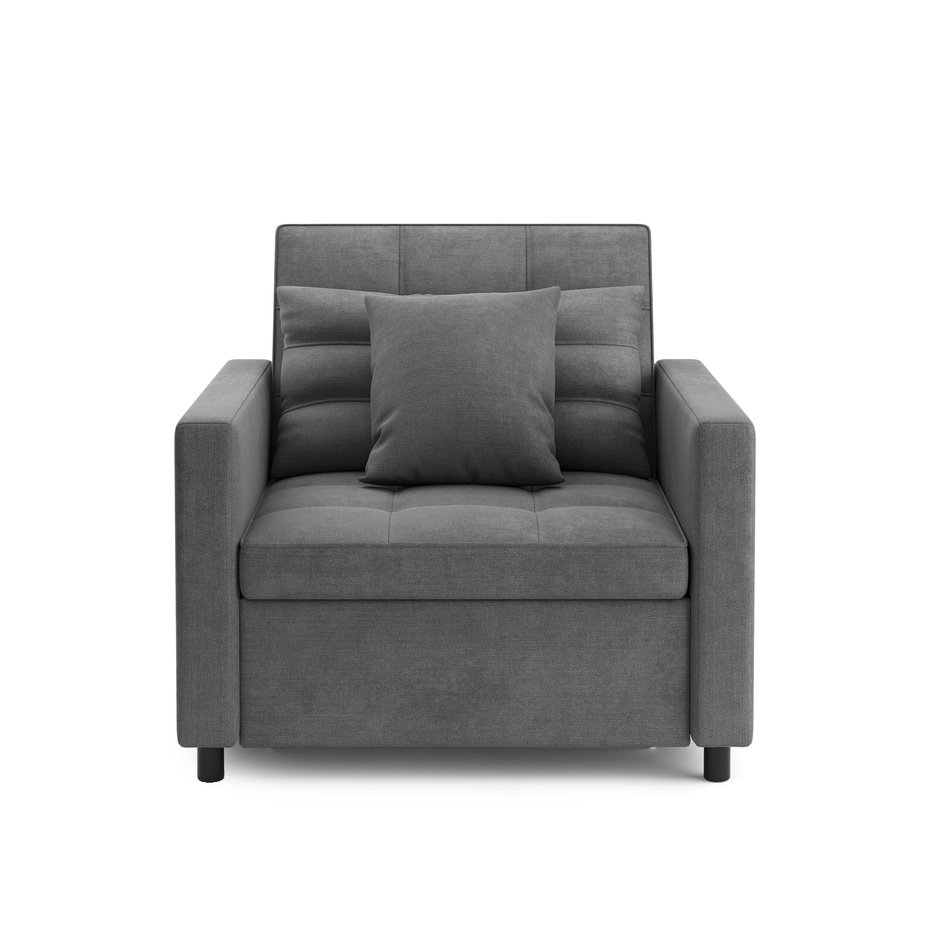 Sessel mit Schlaffunktion LINO grau