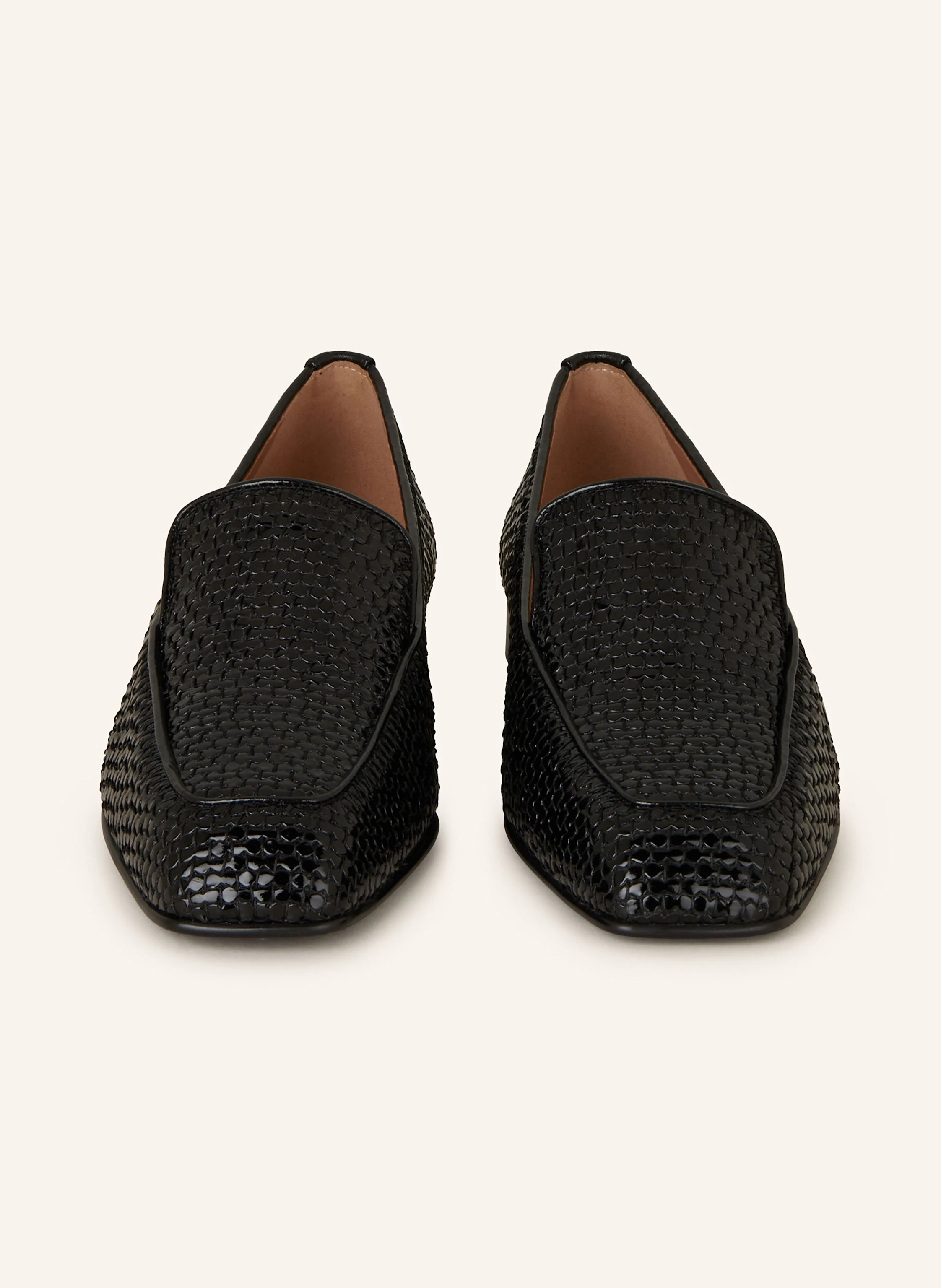 AQUAZZURA Lack-Slipper CY