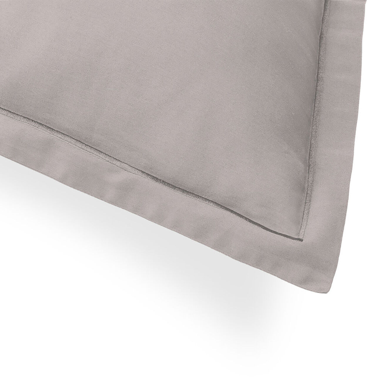 Febronie 2 Taies d'oreiller 100% Satin de Coton Julia beiges