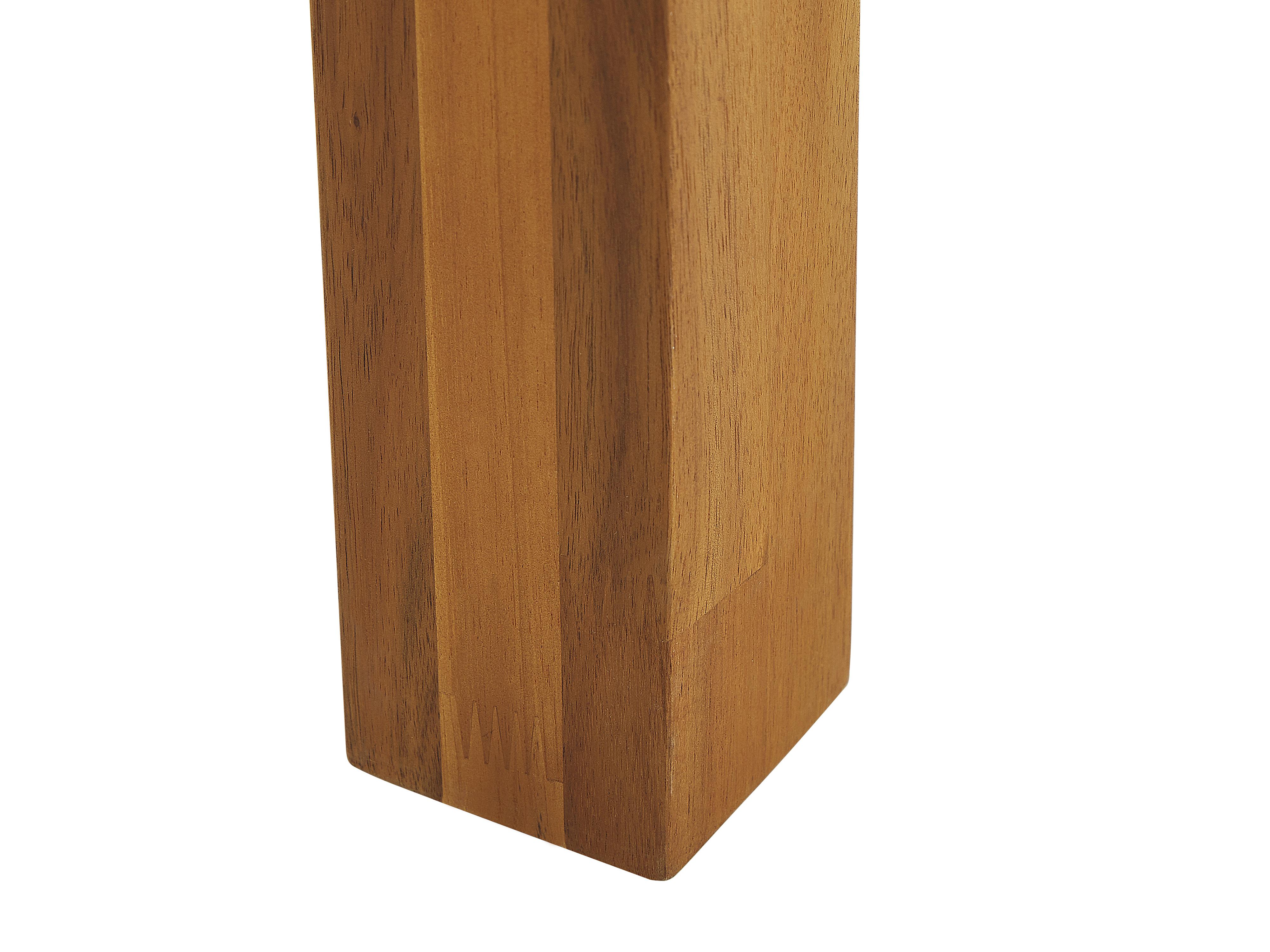 Tuin eettafel LIVORNO 210 cm 90 cm Acaciahout Bruin
