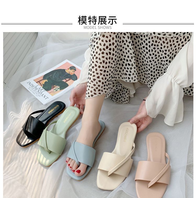 Terute - Sandalen met teenlussen