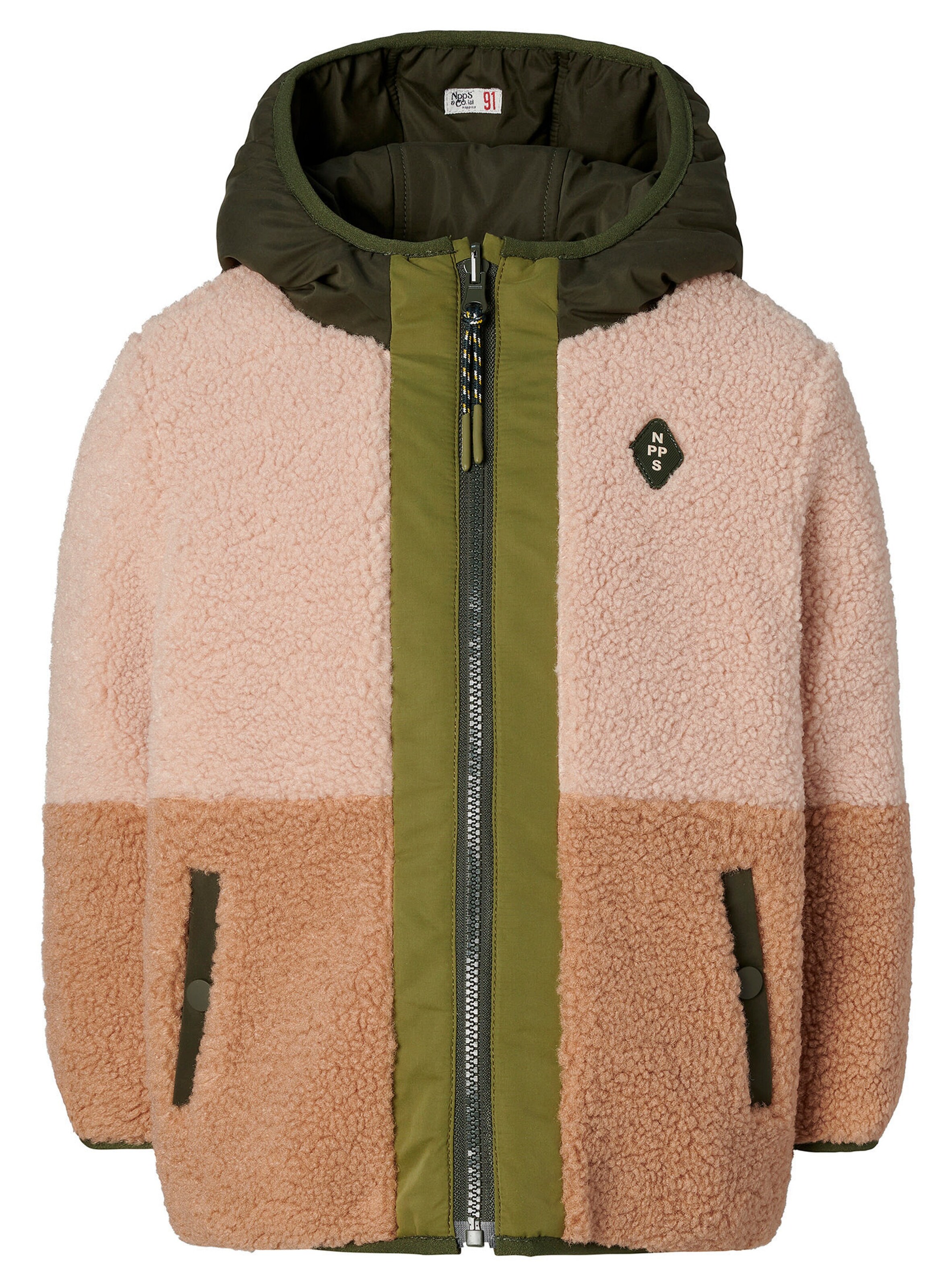 NOPPIES KIDS Winter jacke Hoyos - Reversible Forest Night