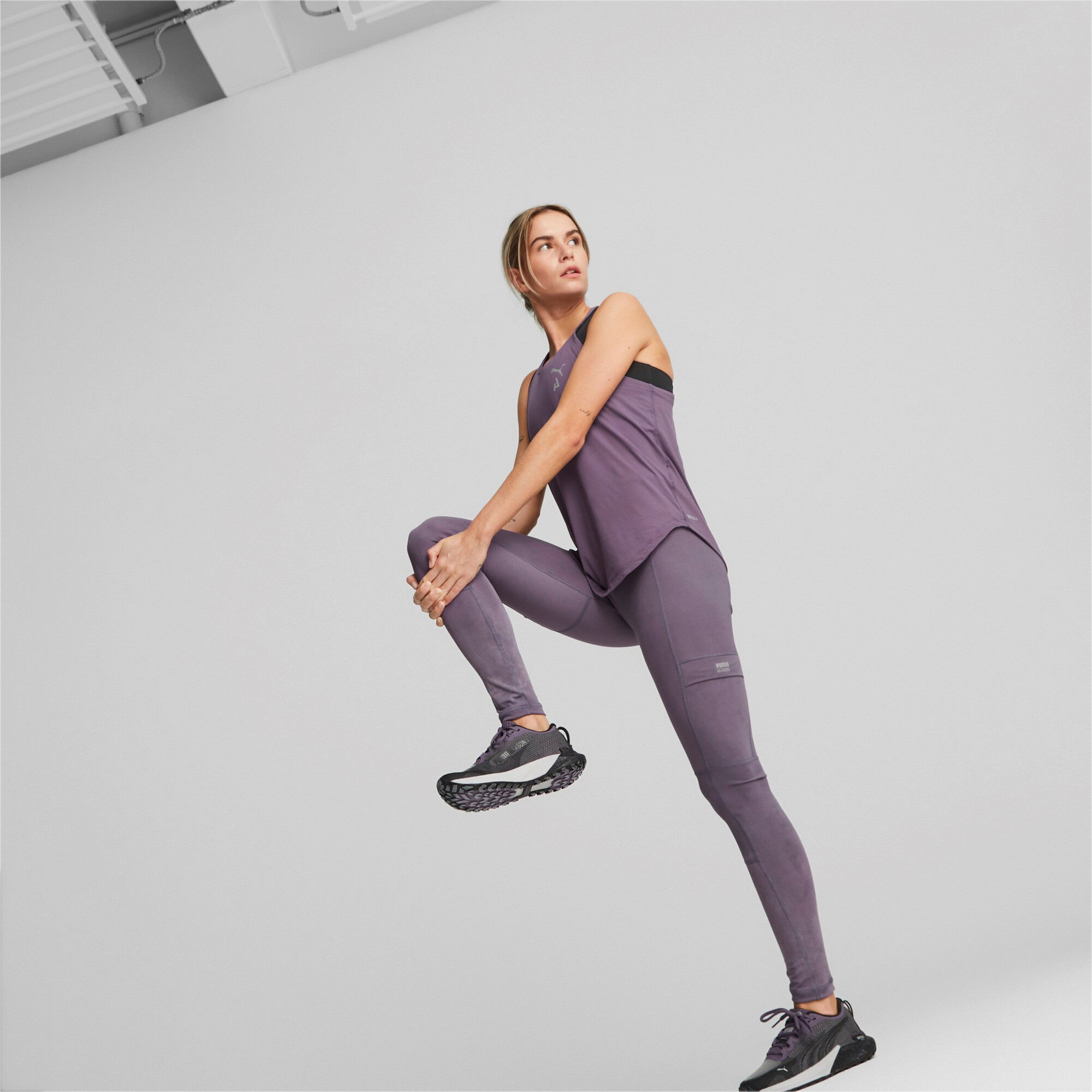 Puma Seasons Full Collant Tight Femmes - Violet