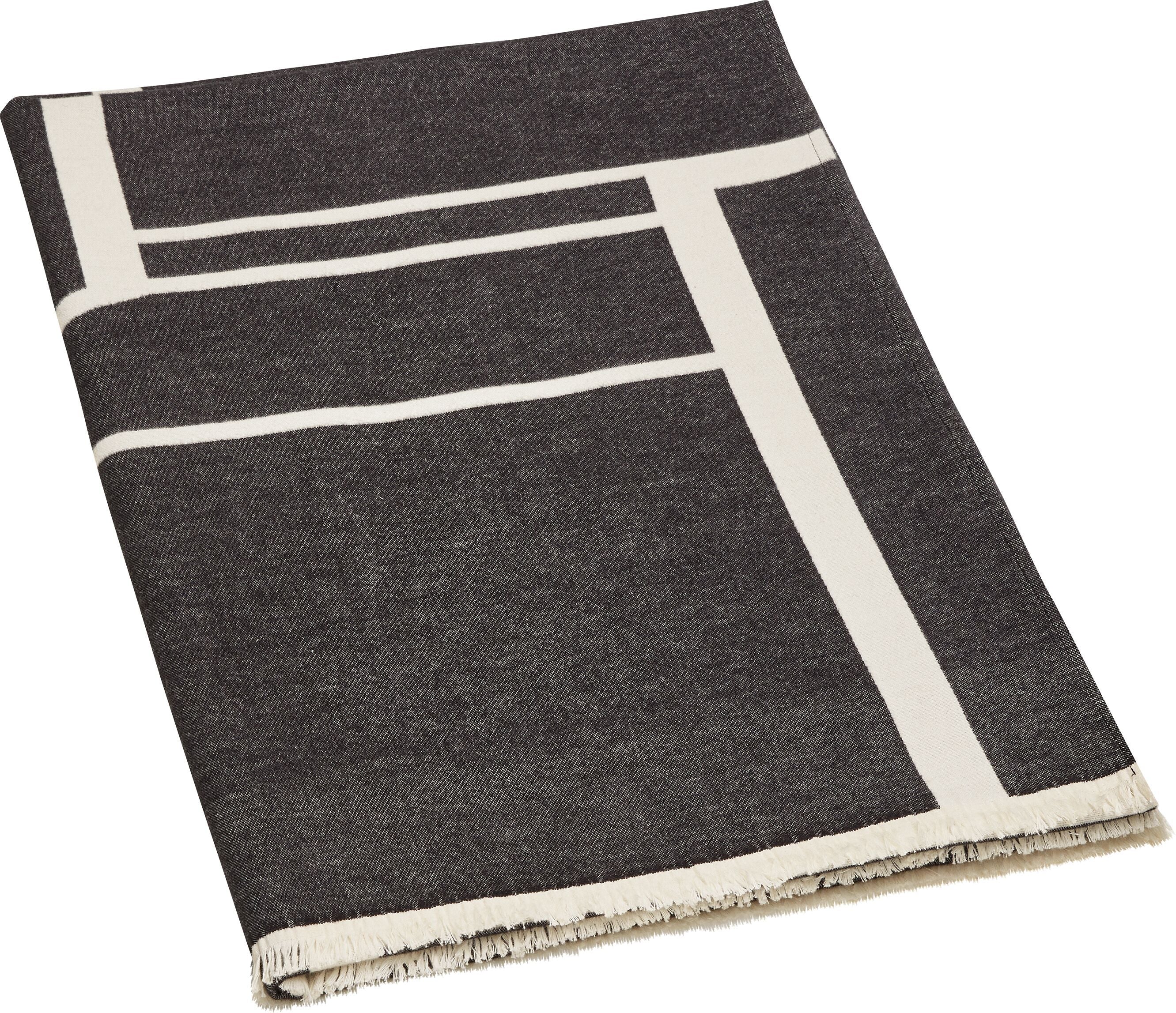 JENARO Decke - Weiss / B: 130.0 cm x H: 170.0 cm