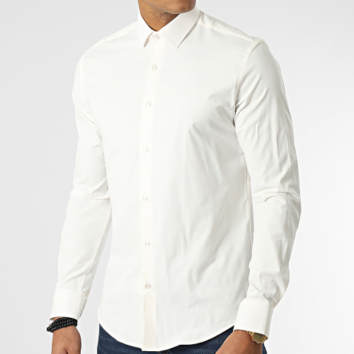 Chemise Manches Longues Y3687 Blanc