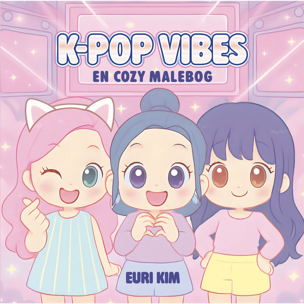 Køb Forlaget Tukan K-Pop Vibes - Cozy Malebog