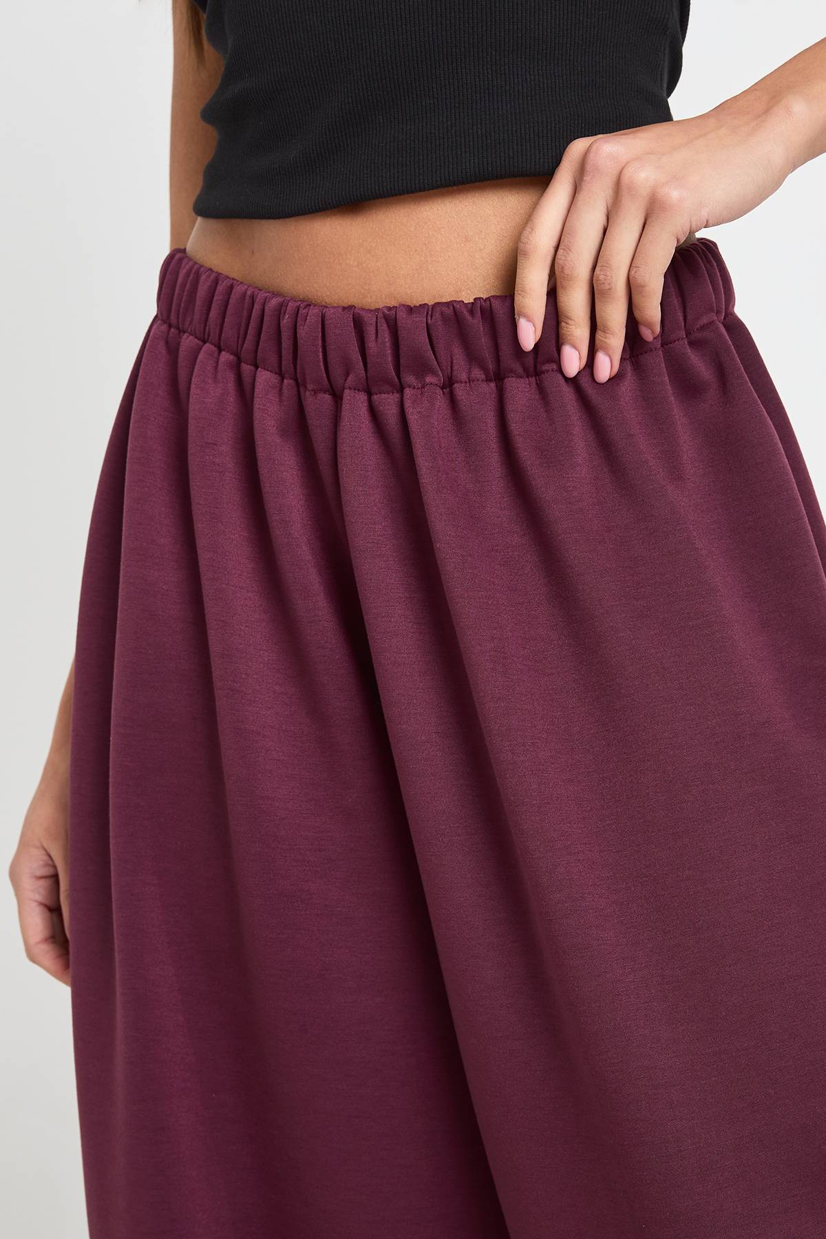 boohoo Pantalon Ballon En Jersey