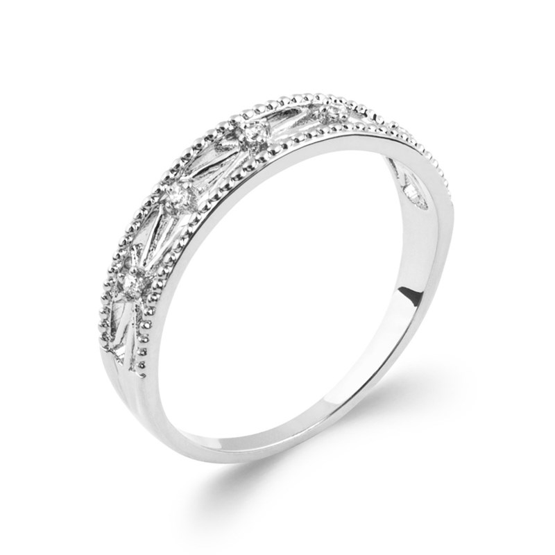Bague Femme - Argent 925 - Oxyde de zirconium