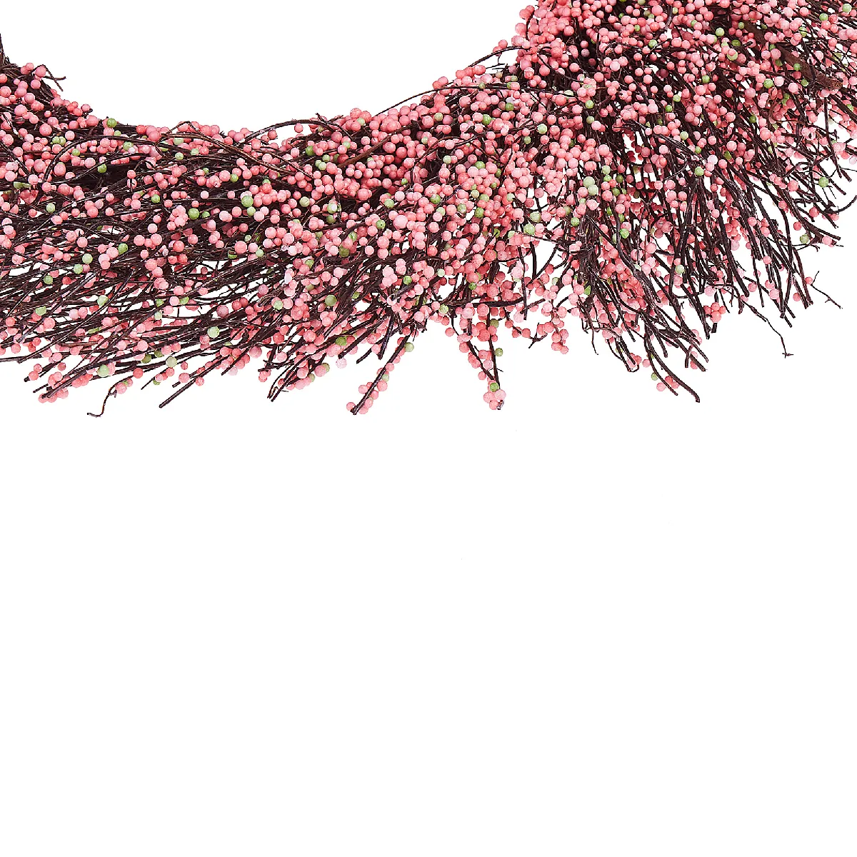 Beliani Couronne GALLETAS Rose