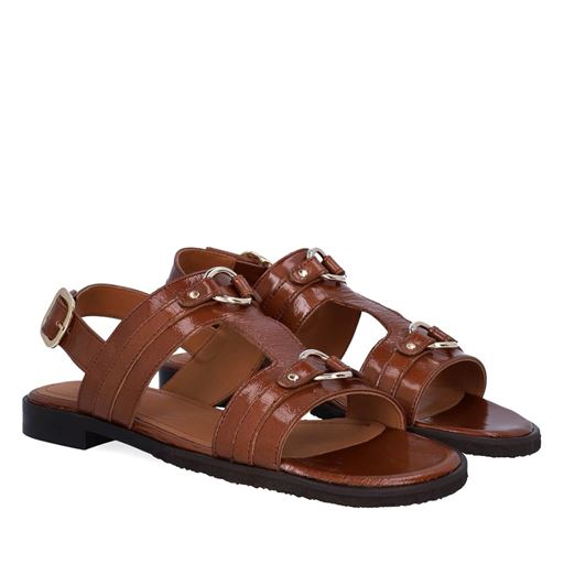 Billi Bi A4084 Sandaler, Camel Bristol Calf, 39