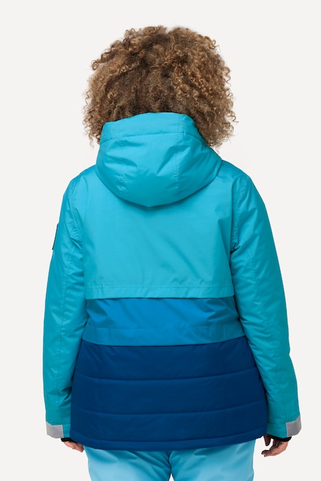 HYPRAR Funktionsjacke, wasserdicht, 2-Wege-Zipper, Schneefang